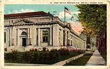 Vintage Postcard- POST OFFICE, TOLEDO, OH. Early 1900s picture