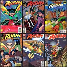 ROBIN - Vol. 2 Issue #1, 6, 9, 12, 15, 17 - Knightfall (1993-1995) DC Comics NM picture