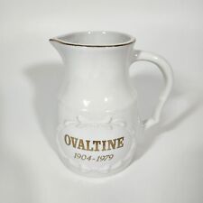 Ovaltine 1904-1979 75th Anniversary Special Edition Regal Bone China Pitcher picture
