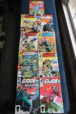 G.I.Joe A Real American Hero Marvel Comics Lot (8) VF to NM,See Photos picture