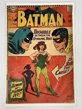 BATMAN #181 first appearance POISON IVY centerfold pinup 1966 key issue poor picture