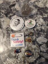 vintage mixed lot of pinbacks Martin Luther King BIW  picture