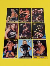 WCW NWO Trading Cards Topps Series One 1998 Lot of 9 Mixed Hogan Giant Elizabeth picture