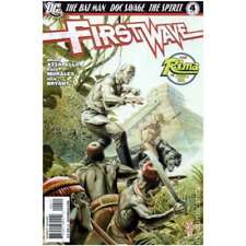 First Wave (2010 series) #4 in Near Mint condition. DC comics [a: picture