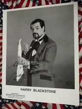 MAGICIAN HARRY BLACKSTONE SIGNED PHOTOGRAPH.  LIFETIME COA. picture