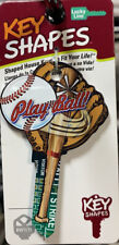Groovy Baseball House 3D Sports Key Blank 