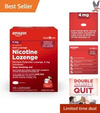 Powerful Nicotine Lozenge 4 mg Cherry Ice Flavor 135 Count - Quit Smoking Aid picture