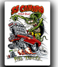 Rat Fink SS Camaro Decal Big Daddy Vinyl Ed Roth Laptop Car Stickers picture
