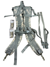 US MILITARY MOLLE II ENHANCED SHOULDER STRAPS ACU RIFLEMAN CAMPING  LG RUCKSACK picture