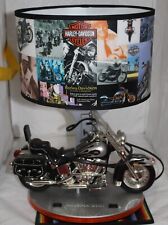 Harley Davidson Heritage Softail Motorcycle Model Electric Table Lamp  0806 picture