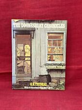 The DOONESBURY CHRONICLES -Gary Trudeau 1975 HOLT 1st HC Edition Comic Book picture