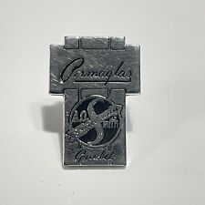 A.O. Smith Company Permaglas Guild Lapel Pin Water Heaters Silver & Black picture