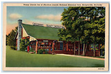 c1940's Nancy Lincoln Inn Abraham Lincoln National Park Hodgenville KY Postcard picture