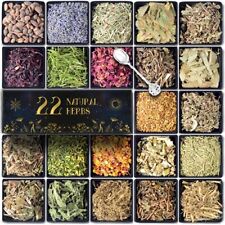Dried Herbs Witchcraft Supplies, 22 Natural Witch Herbs for Spells with Magical picture