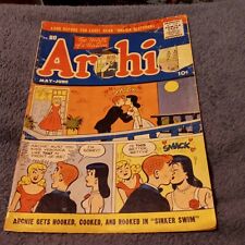 Archie #80 mlj comics 1956 teen humor silver age good girl art cover betty & ver picture