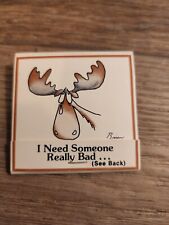 Vintage 1980s matches matchbook Very unique Pickup line People greeters picture