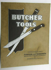 1934 Lamson Goodnow Cutlery Catalog Development James McKinnon Co Ephemera P841H picture