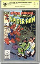Peter Porker the Spectacular Spider-Ham #9 CBCS 9.6 SS Larry Hama 1986 picture