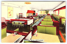 New York City Shanghai Royal Chinese Restaurant Interior Postcard A553 picture