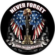 NEVER FORGET OUR FALLEN HEROES US FLAG 36