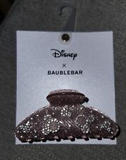 NEW Disney x Baublebar  Mickey Mouse Rose Gold Hair Clip Rhinestones Accents picture