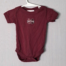 Mississippi State University One Piece By Two Feet Ahead Size 12 Month picture