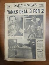 1966 DAILY NEWS : NEW YORK'S PICTURE NEWSPAPER, JUNE 11  SINATRA  YANKEES  picture