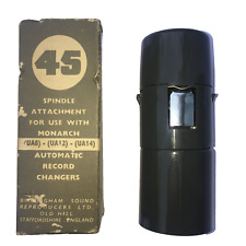 Vintage BSR 45 Spindle Attachment for use with Monarch UA8-UA12-UA14 Phonographs picture