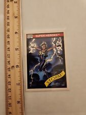 Key 1990 Impel Marvel Universe Series 1 Comics Super Heroes Storm #48 picture
