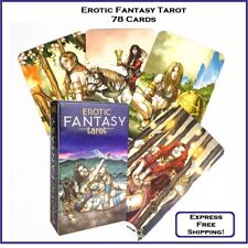 Erotic Fantasy Tarot Deck 78 Cards English Version Sensual Artwork New Unique picture