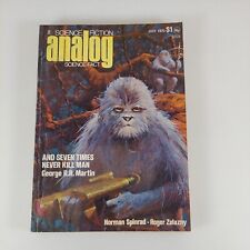 Analog Science Fiction Science Fact Magazine July 1975 George R.R. Martin picture