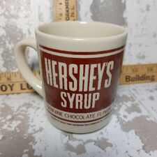 Vintage Hershey's Syrup  Chocolate World Coffee Cup Ceramic Mug Marked ENGLAND picture