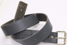 New WWII Italian green leather waist belt size 28in to 40in each E9644 picture