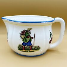 The Haldon Group Provincial Fruit  Pitcher Shaped Strainer Hand Painted Folk Art picture