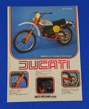 1977 DUCATI 125cc MOTORCYCLE (AD IS IN ALL ITALIAN) ORIGINAL COLOR PRINT AD S24+ picture