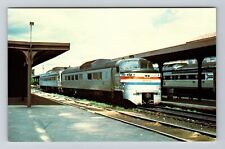 Amtrak Budd RDC Cars, Train, Transportation, Vintage Postcard picture