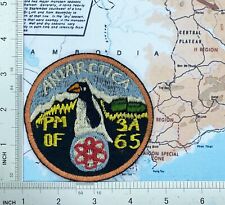 Patch , US Navy Patch OPERATION DEEP FREEZE ANTARCTICA PATCH pm , 3a , t3-948 picture