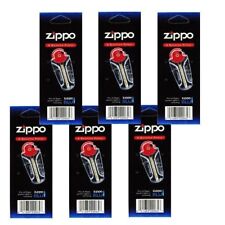 36 Genuine Zippo Flints Windproof Blu Lighter 6 Flint Value Pack Dispenser 1208K picture