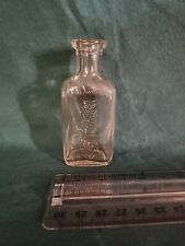 THE OWL DRUG CO. Vintage Small Size Embossed PHARMACY BOTTLE - OWL motif picture