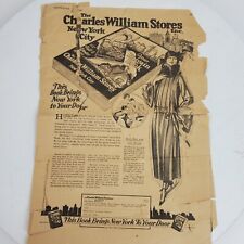 Vintage 1928 The Charles Williams Stores New York City Brochure picture