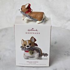 Hallmark Keepsake Ornament 2018 Welsh Corgi - 28th in the Puppy Love Series NEW picture