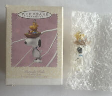HALLMARK 1996 PEANUTS EASTER PARADE PALS SNOOPY & WOODSTOCK ORNAMENT picture