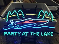 Party At The Lake Speedboat Beer 24
