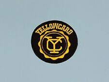 Rock Music Sew / Iron On Embroidered Patch:- Yellowcard (a) picture