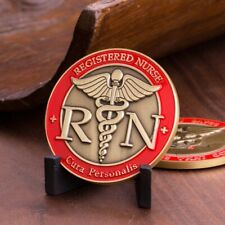 Registered Nurse Challenge Coin (RN) - Cura Personalis picture