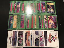 1990 Dart Beetlejuice Complete 120 Card Set - 100 Card Base Set + 20 Stickers picture