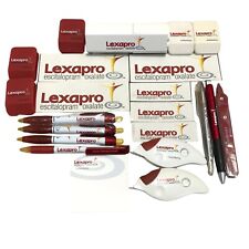 Drug Rep Pharmaceutical Lot Lexapro RARE Refrigerator Hinge Magnets Highlighter picture