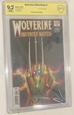 Marvel Wolverine Infinity #1 Gerry Sign Variant Grade CBCS 9.2 Comic No CGC picture