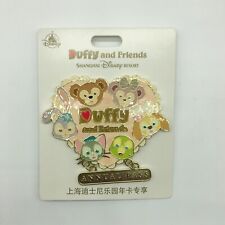 Disney Pin Shanghai SHDL 2024 SDR Duffy and Friends Annual Pass Big pin picture