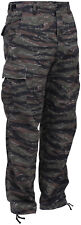 Tiger Stripe Camouflage Military BDU Cargo Bottoms Fatigue Trouser Camo Pants picture